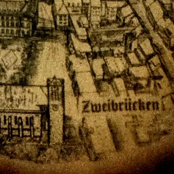 Antique Niderviller Zweibrücken Germany Earthenware Wall Plate France 1748-1770 - Picture 4 of 7